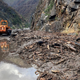 Landslide debris